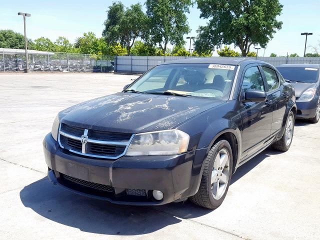 1B3LC76MX8N692338 - 2008 DODGE AVENGER R/ BLACK photo 2