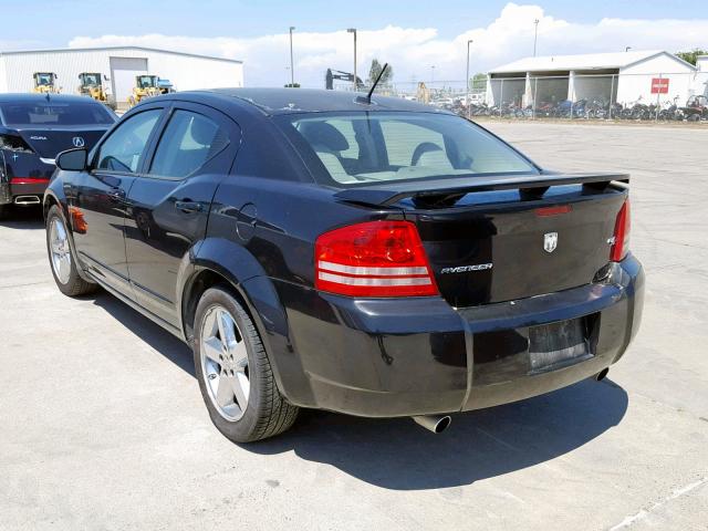 1B3LC76MX8N692338 - 2008 DODGE AVENGER R/ BLACK photo 3