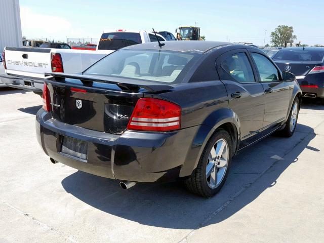 1B3LC76MX8N692338 - 2008 DODGE AVENGER R/ BLACK photo 4