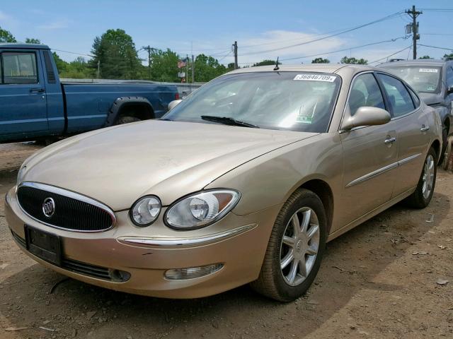 2G4WE537451222081 - 2005 BUICK LACROSSE C BEIGE photo 2