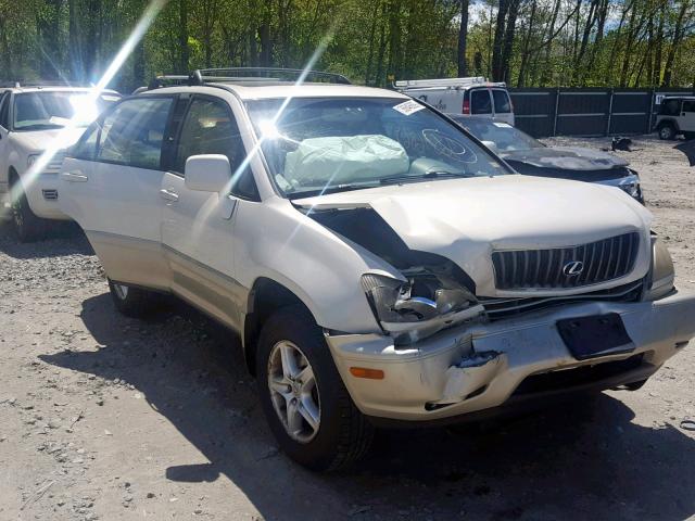 JT6HF10U4X0067289 - 1999 LEXUS RX 300 WHITE photo 1