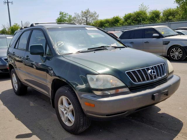 JTJHF10U010223809 - 2001 LEXUS RX 300 GREEN photo 1