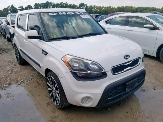 KNDJT2A51C7435011 - 2012 KIA SOUL WHITE photo 1