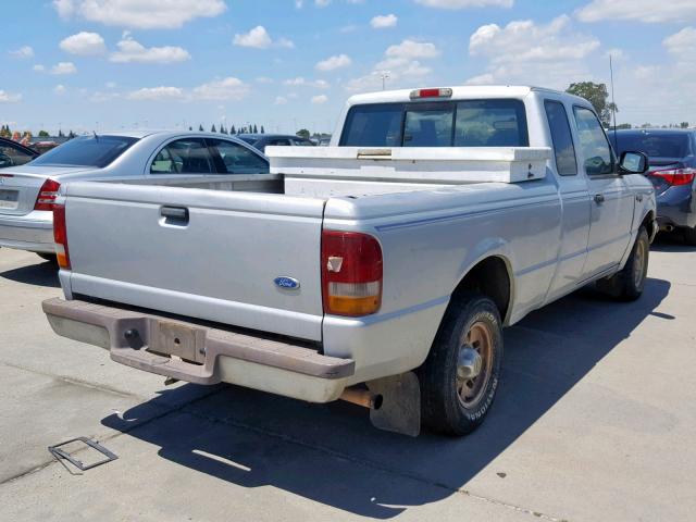 1FTCR14X5VPA14460 - 1997 FORD RANGER SUP GRAY photo 4