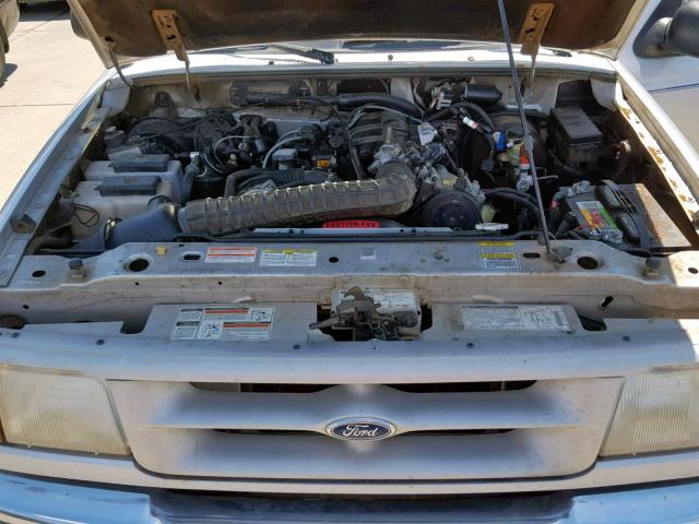 1FTCR14X5VPA14460 - 1997 FORD RANGER SUP GRAY photo 7