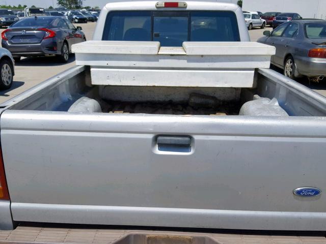 1FTCR14X5VPA14460 - 1997 FORD RANGER SUP GRAY photo 9