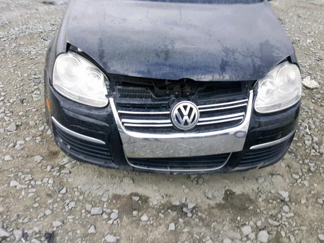 3VWEF71K17M146358 - 2007 VOLKSWAGEN JETTA WOLF BLACK photo 9