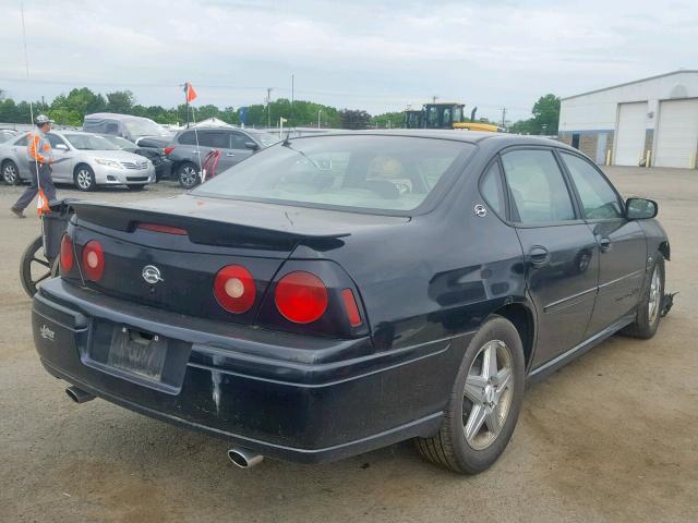 2G1WP551449334508 - 2004 CHEVROLET IMPALA SS BLACK photo 4