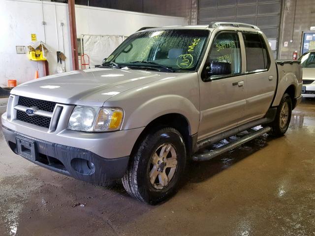 1FMZU67K85UA43499 - 2005 FORD EXPLORER S GRAY photo 2