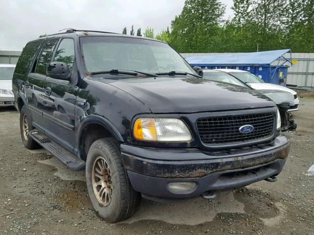 1FMPU18L02LA27106 - 2002 FORD EXPEDITION BLACK photo 1