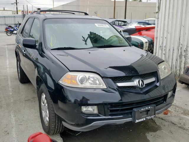 2HNYD18816H541130 - 2006 ACURA MDX TOURIN BLACK photo 1