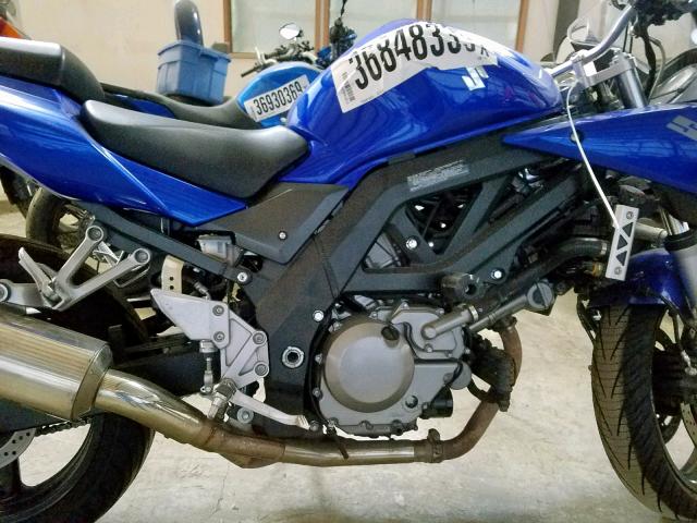 JS1VP53B772100312 - 2007 SUZUKI SV650 A BLUE photo 7