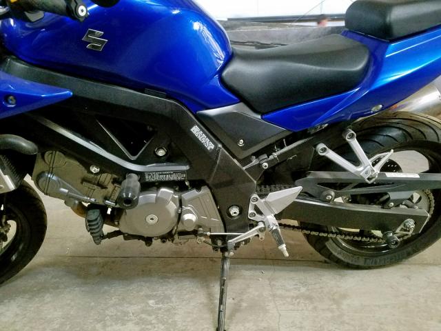 JS1VP53B772100312 - 2007 SUZUKI SV650 A BLUE photo 9