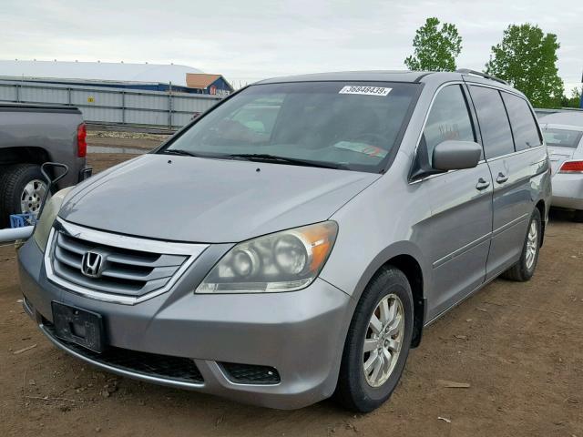 5FNRL38788B057965 - 2008 HONDA ODYSSEY EX SILVER photo 2