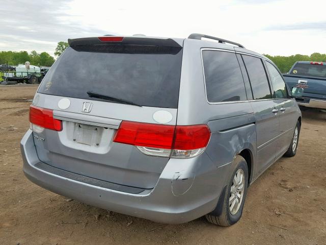 5FNRL38788B057965 - 2008 HONDA ODYSSEY EX SILVER photo 4