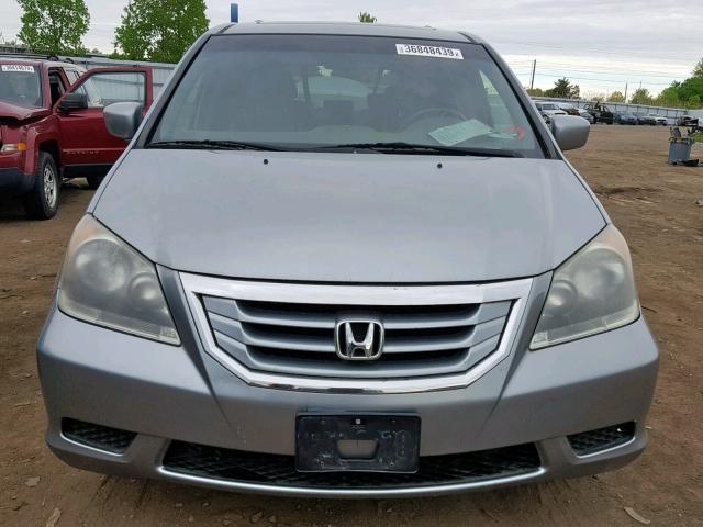 5FNRL38788B057965 - 2008 HONDA ODYSSEY EX SILVER photo 9