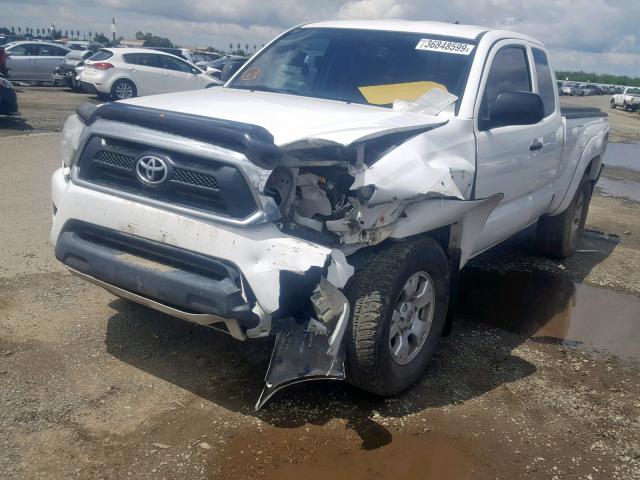 5TFUU4EN0CX041340 - 2012 TOYOTA TACOMA WHITE photo 2