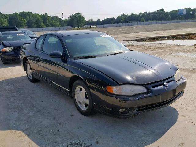 2G1WX15K419310058 - 2001 CHEVROLET MONTE CARL BLACK photo 1