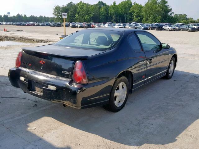 2G1WX15K419310058 - 2001 CHEVROLET MONTE CARL BLACK photo 4