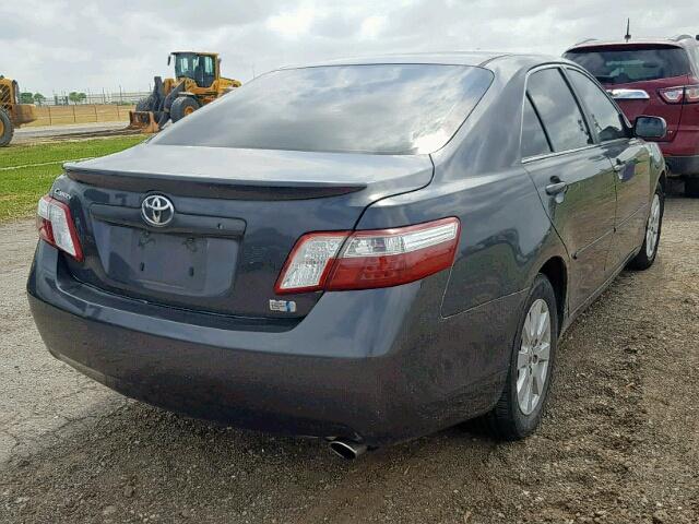 4T1BB46K48U047583 - 2008 TOYOTA CAMRY HYBR GRAY photo 4