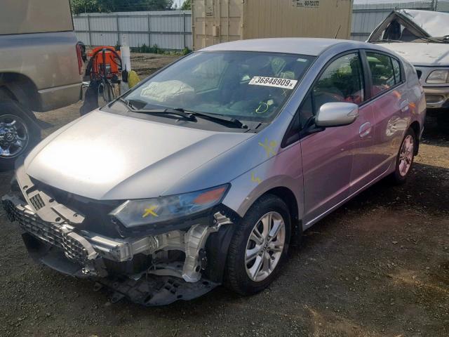 JHMZE2H71BS008068 - 2011 HONDA INSIGHT EX SILVER photo 2