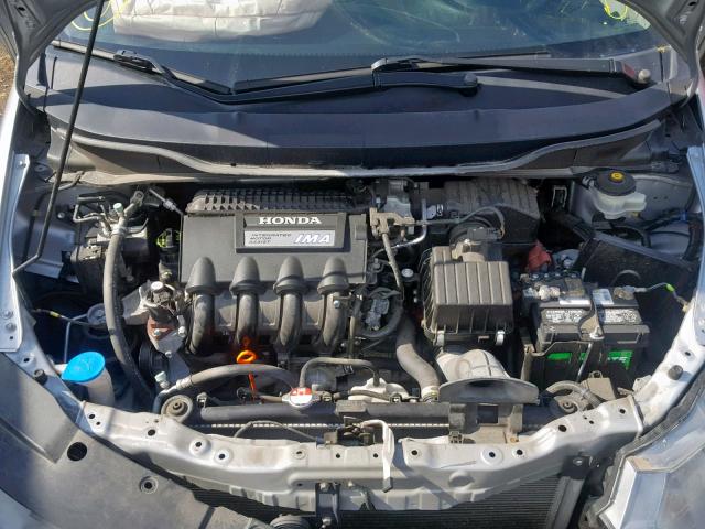 JHMZE2H71BS008068 - 2011 HONDA INSIGHT EX SILVER photo 7