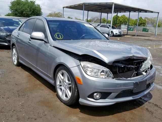 WDDGF56X58R038366 - 2008 MERCEDES-BENZ C 350 GRAY photo 1