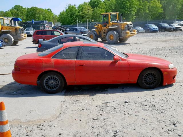 JT8JZ31C0N0002342 - 1992 LEXUS SC 300 RED photo 9