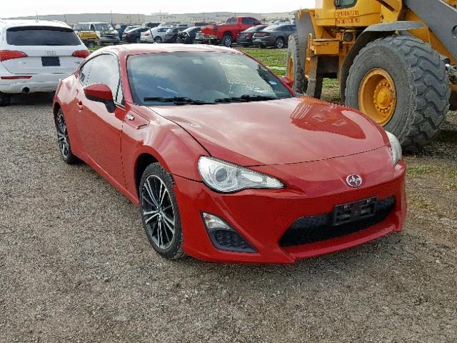 JF1ZNAA12D1709315 - 2013 TOYOTA SCION FR-S RED photo 1