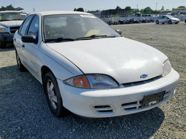 1G1JF5240Y7439551 - 2000 CHEVROLET CAVALIER L WHITE photo 1