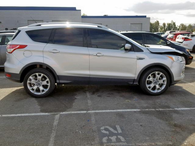 1FMCU0J96EUD52624 - 2014 FORD ESCAPE TIT SILVER photo 9