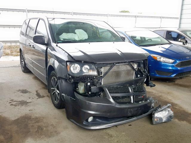 2C4RDGEG1FR718178 - 2015 DODGE GRAND CARA GRAY photo 1