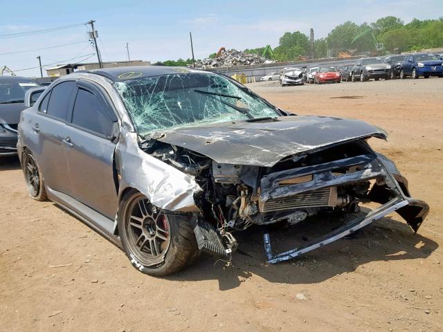 JA32W8FV2EU006647 - 2014 MITSUBISHI LANCER EVO GRAY photo 1