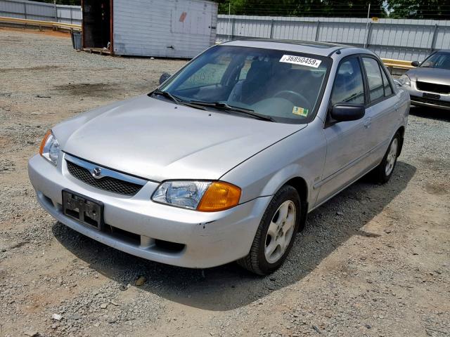 JM1BJ2239Y0278836 - 2000 MAZDA PROTEGE ES 银色 照片 2
