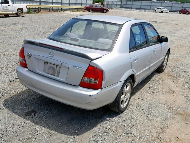 JM1BJ2239Y0278836 - 2000 MAZDA PROTEGE ES 银色 照片 4