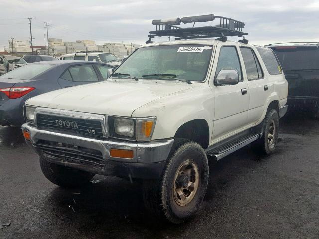 JT3VN39WXL0042748 - 1990 TOYOTA 4RUNNER VN WHITE photo 2