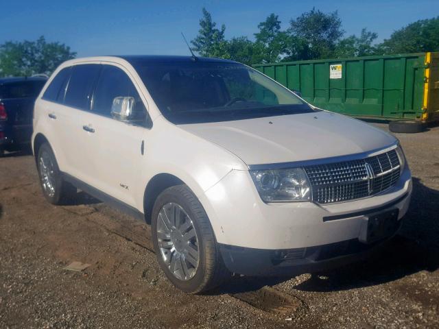 2LMDU88C19BJ06150 - 2009 LINCOLN MKX WHITE photo 1