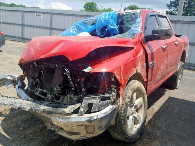 3C6RR7LT9GG232928 - 2016 RAM 1500 SLT RED photo 2