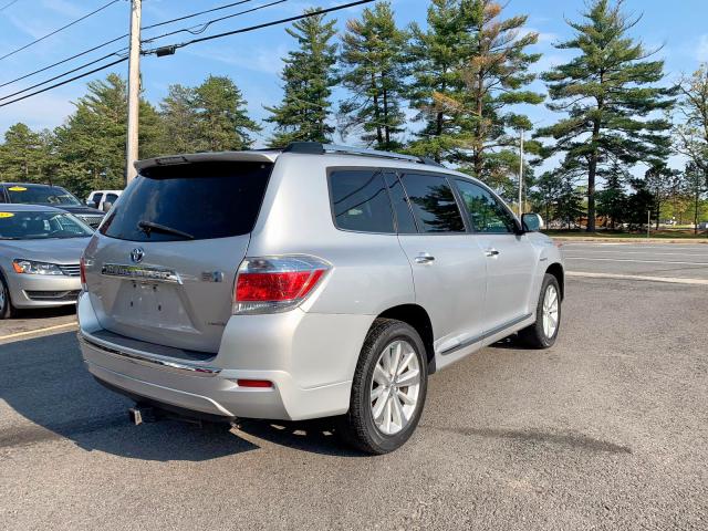 JTEDC3EH5B2000152 - 2011 TOYOTA HIGHLANDER SILVER photo 3