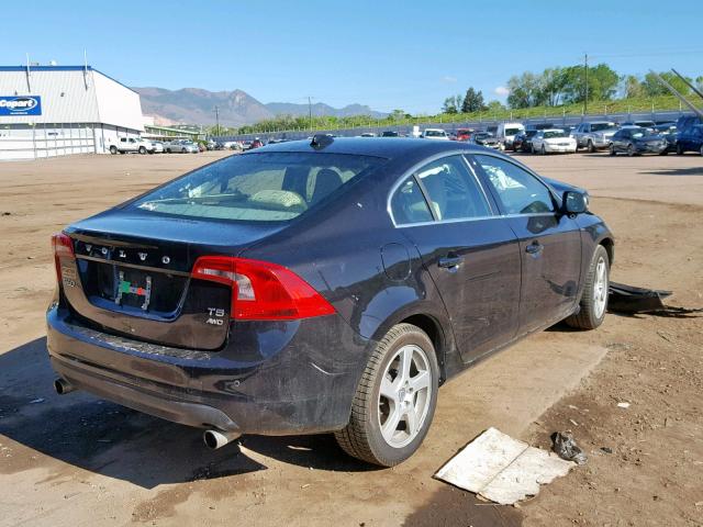 YV1612FH6D2181626 - 2013 VOLVO S60 T5 BLACK photo 4