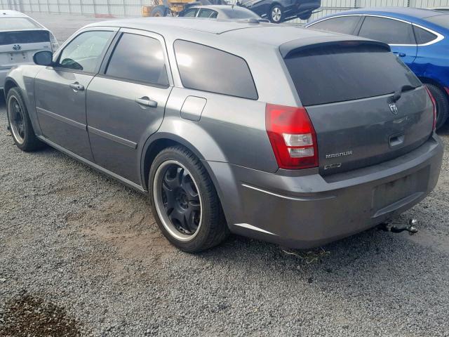 2D4FV48T25H567592 - 2005 DODGE MAGNUM SE GRAY photo 3