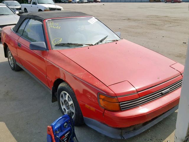 JT5ST62KXK7336360 - 1989 TOYOTA CELICA GT RED photo 1