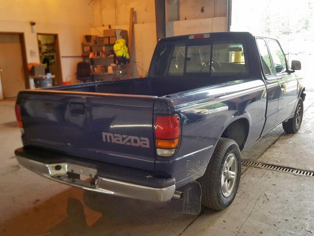 4F4CR16A2TTM17073 - 1996 MAZDA B2300 CAB BLUE photo 4