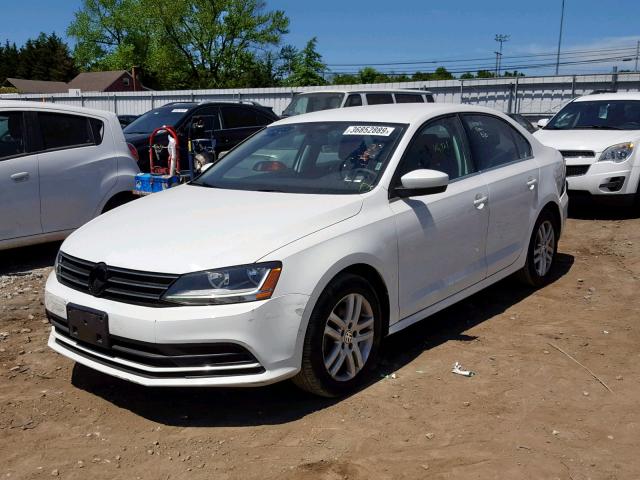 3VW2B7AJ7HM350556 - 2017 VOLKSWAGEN JETTA S WHITE photo 2