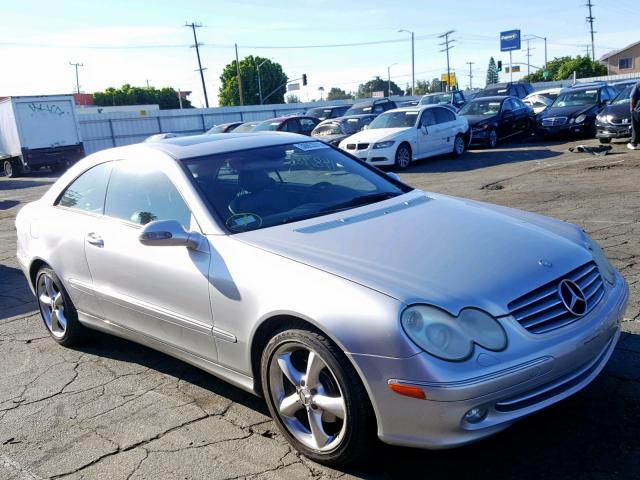 WDBTJ65J23F029644 - 2003 MERCEDES-BENZ CLK 320C SILVER photo 1