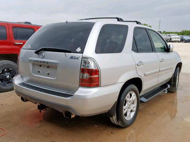 2HNYD18675H540027 - 2005 ACURA MDX TOURIN SILVER photo 4