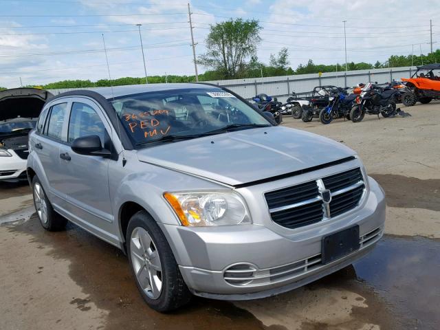 1B3HB48B07D563709 - 2007 DODGE CALIBER SX SILVER photo 1