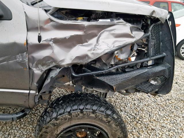 1D7KS28C67J526298 - 2007 DODGE RAM 2500 S ნაცრისფერი ფოტო 9