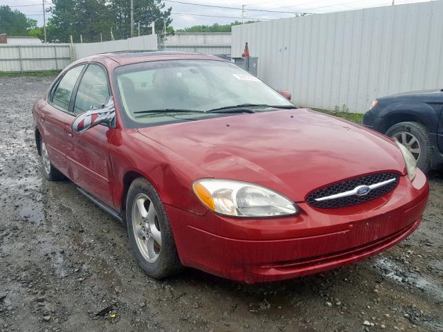 1FAFP55U83G112951 - 2003 FORD TAURUS SES RED photo 1