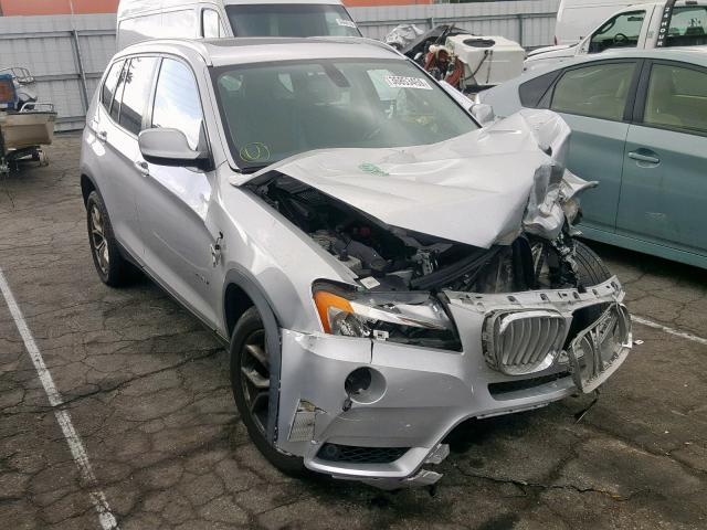 5UXWX7C56BL731330 - 2011 BMW X3 XDRIVE3 SILVER photo 1